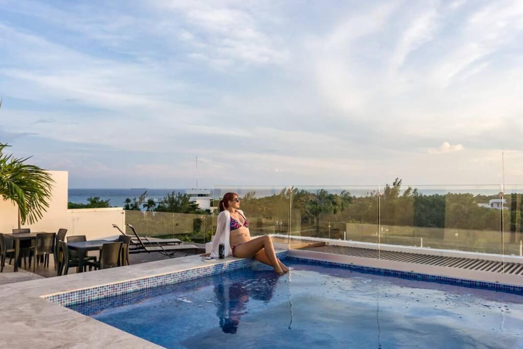 HostPal Luxury Studio in Playa del Carmen Esterno foto