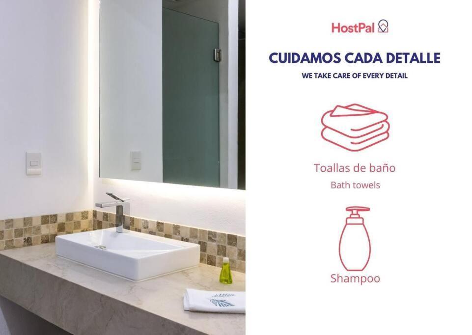 HostPal Luxury Studio in Playa del Carmen Esterno foto